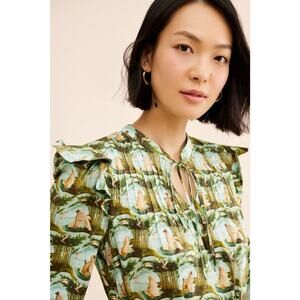 Rachel Antonoff Mini Dress Venus de Fido Print